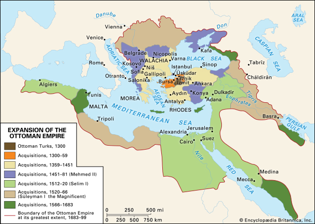 Osmanlı Devletinin Genişlemesi (1300–1699)